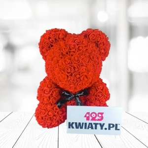 "Teddy Bear of Roses – Red Love"