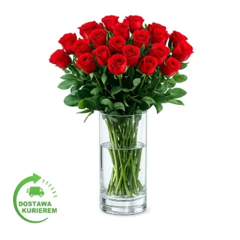 Bouquet of 20 red roses