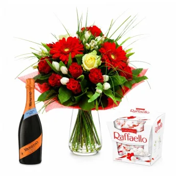 Bukiet dla niej, Prosecco Free i czekoladki
