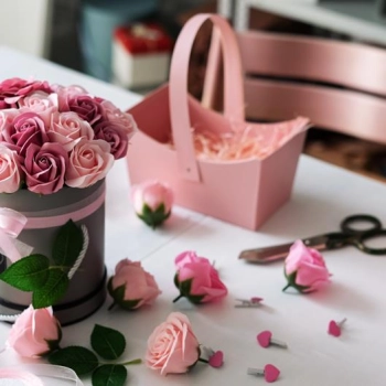 Flowerbox – ułożenie kwiatów