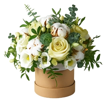 Flowerbox Klasyczna Biel