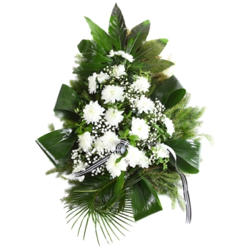 Wiązanka na pogrzeb Wieczna Biel