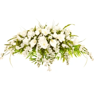 Wiązanka pogrzebowa Biała Symfonia