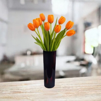 11 pomarańczowych tulipanów