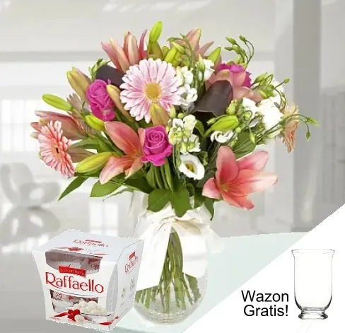 Słodki Rumieniec z Czekoladkami - Niemcy