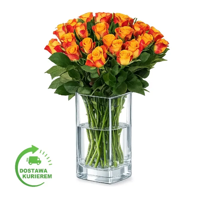 Bukiet 30 herbacianych róż