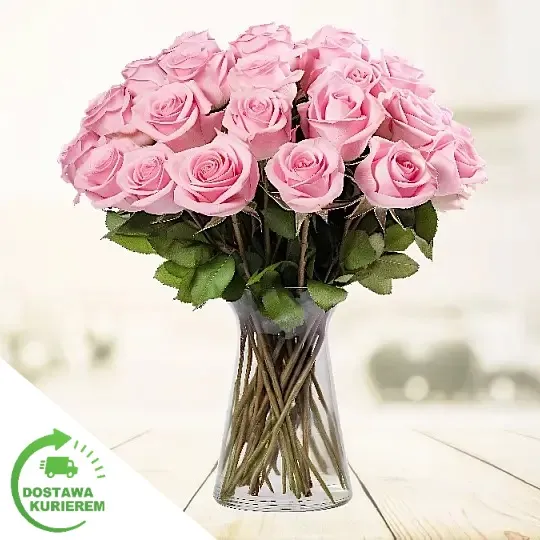 Bouquet of 30 pink roses