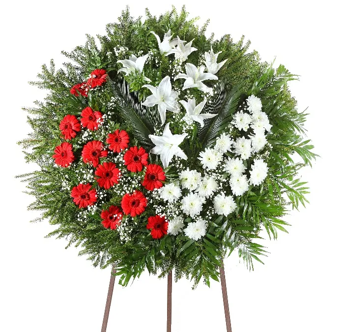 Wieniec pogrzebowy na Stojaku 7