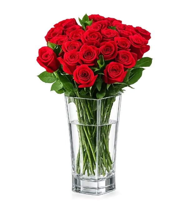 Produkt 24 Czerwone Róże Zdjęcie
