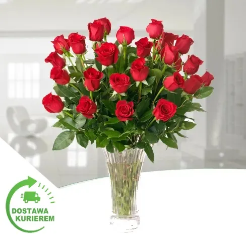 Produkt Bukiet 25 czerwonych róż Zdjęcie
