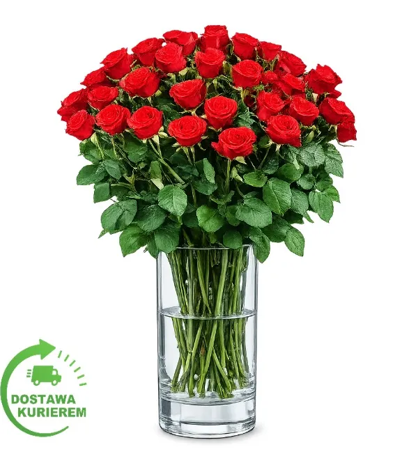 Produkt Bukiet 50 czerwonych róż Zdjęcie