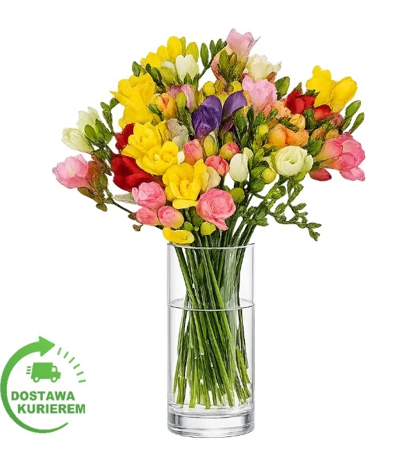 Produkt Bukiet 25 kolorowych frezji Zdjęcie