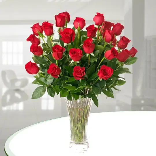 Produkt 24 czerwone róże - Wielka Brytania Zdjęcie