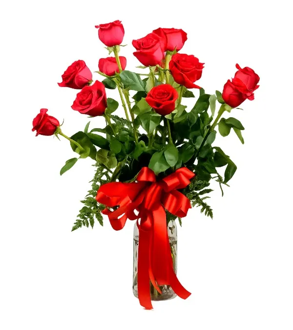 Produkt 11 Czerwonych Róż - Holandia Zdjęcie