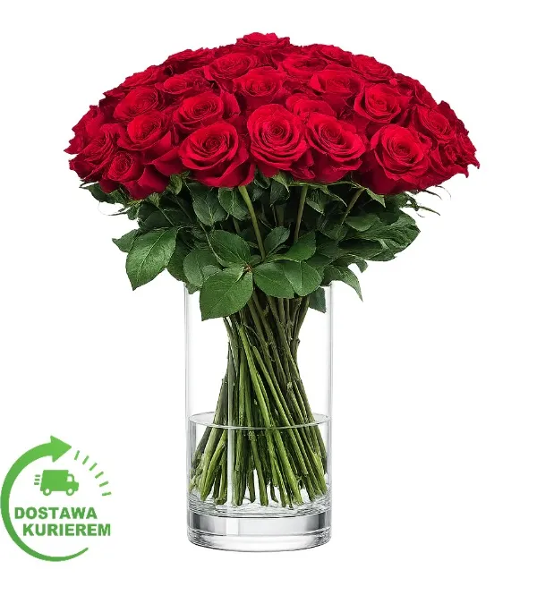 Produkt Bukiet 40 czerwonych róż Zdjęcie