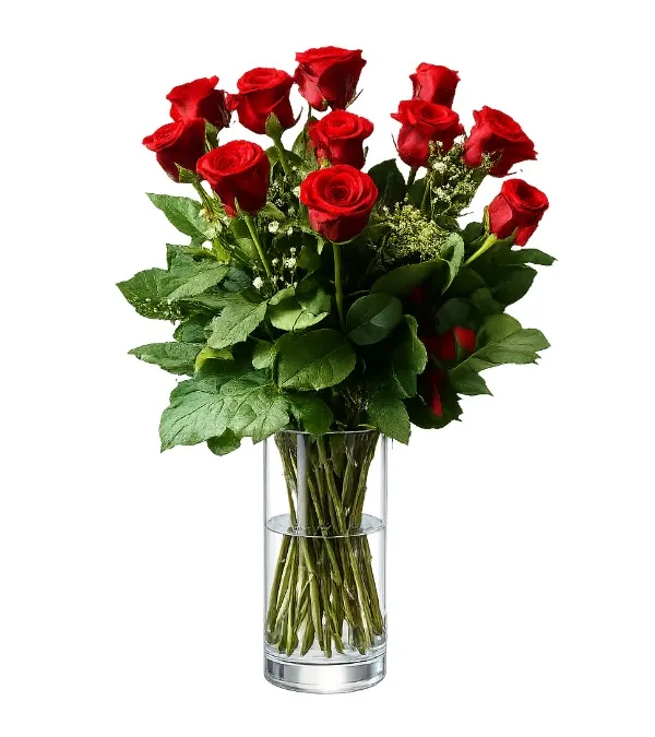 Produkt 12 Czerwonych Róż Zdjęcie