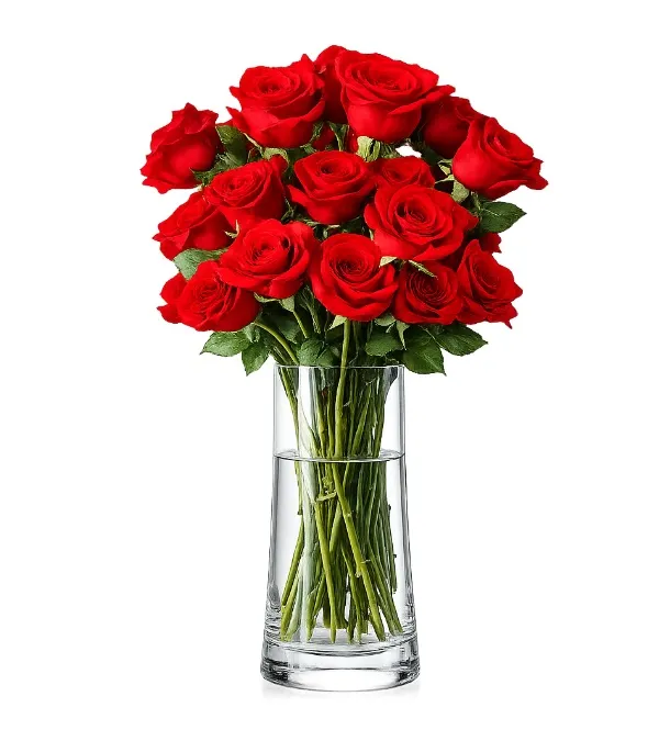 Produkt 18 Czerwonych Róż - Holandia Zdjęcie