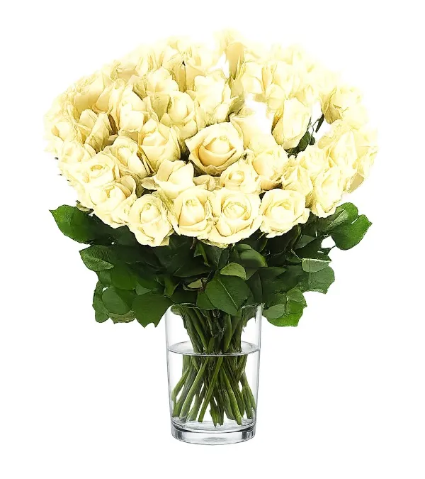 Produkt 50 Białych Róż Zdjęcie