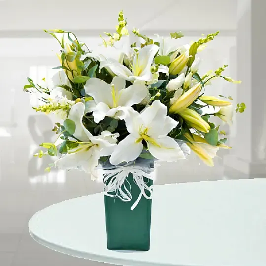 Produkt Białe Lilie Zdjęcie