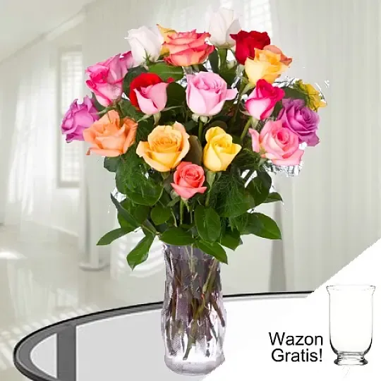 Produkt 20 Kolorowych Róż - Niemcy Zdjęcie