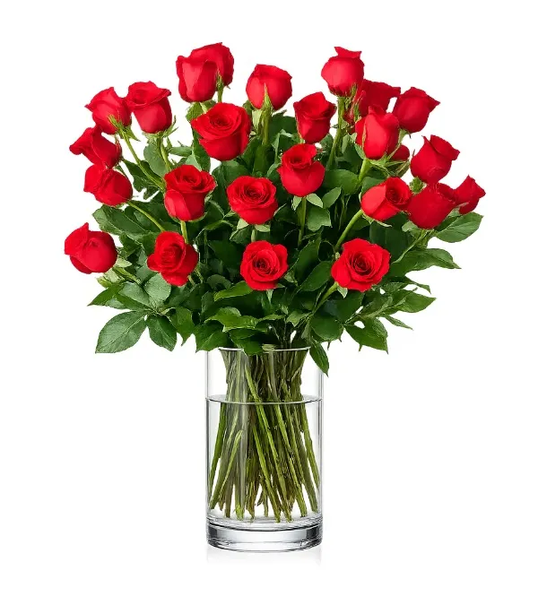Produkt 25 Czerwonych Róż - Holandia Zdjęcie