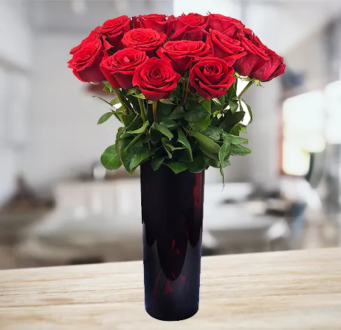 Produkt 15 Czerwonych Róż Zdjęcie