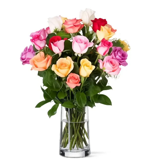 Produkt Bukiet Kolorowych Róż Zdjęcie