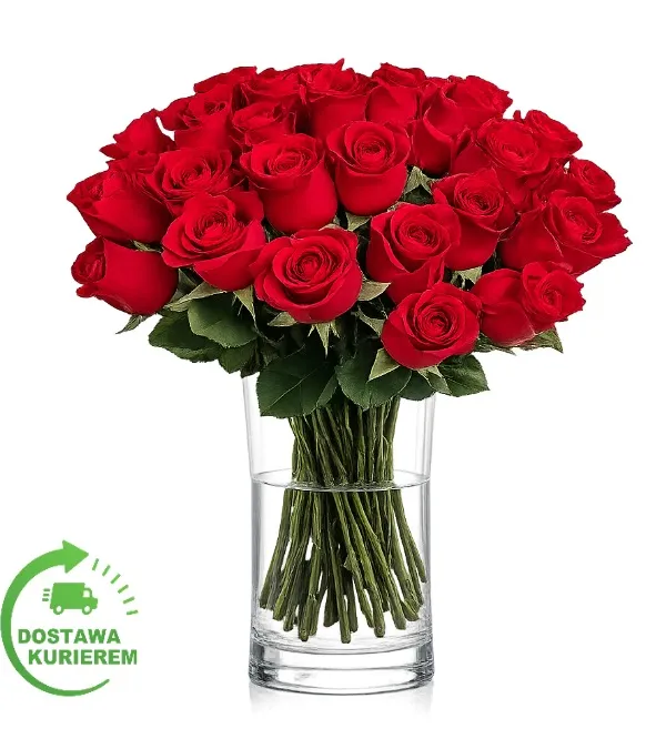 Produkt Bukiet 30 czerwonych róż Zdjęcie