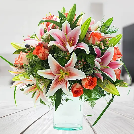 Produkt Bukiet Róż i Lilii Zdjęcie