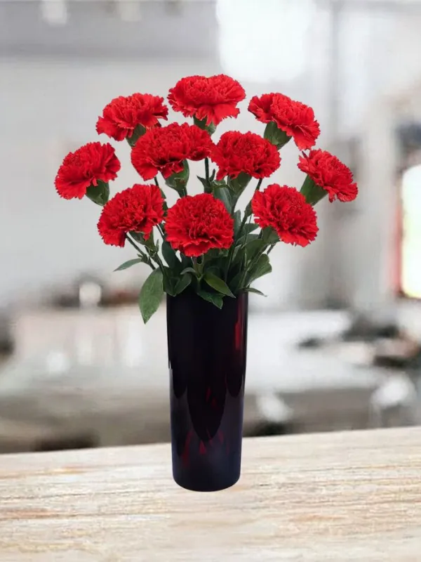 Produkt 11 czerwonych goździków Zdjęcie