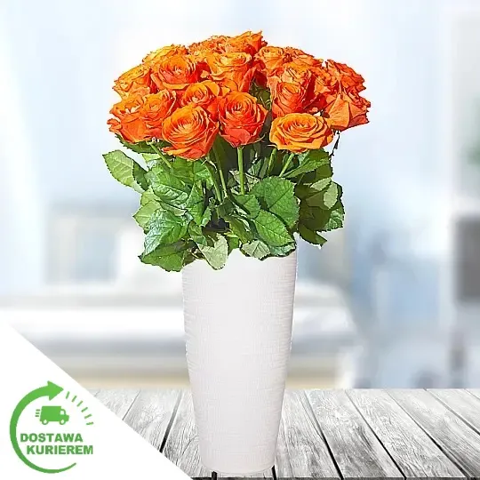 Produkt Bukiet 20 herbacianych róż Zdjęcie