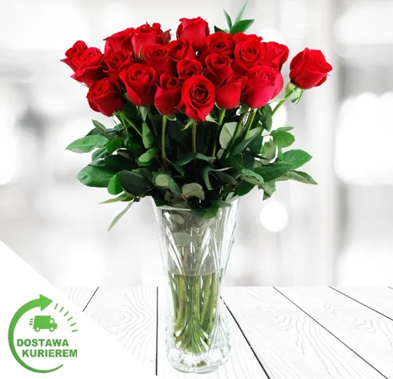 Produkt Bukiet 20 czerwonych róż Zdjęcie