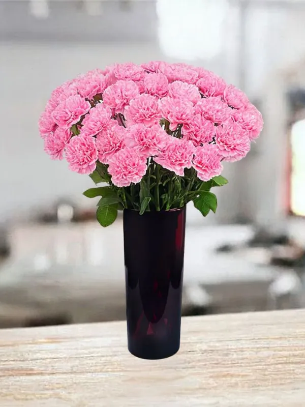 Produkt 30 różowych goździków Zdjęcie