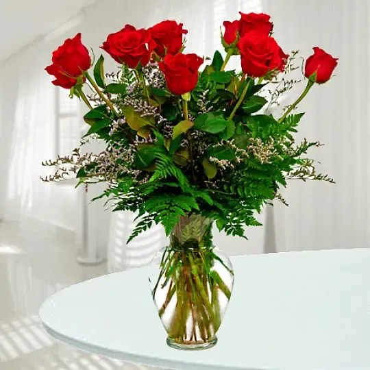 Produkt 9 Czerwonych Róż Zdjęcie