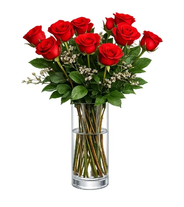 Produkt 9 Czerwonych Róż Zdjęcie