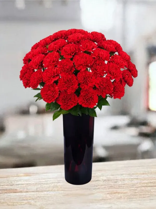 Produkt 30 czerwonych goździków Zdjęcie