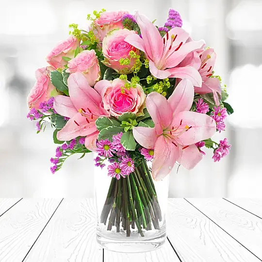 Produkt Bukiet w Różowej Tonacji Zdjęcie