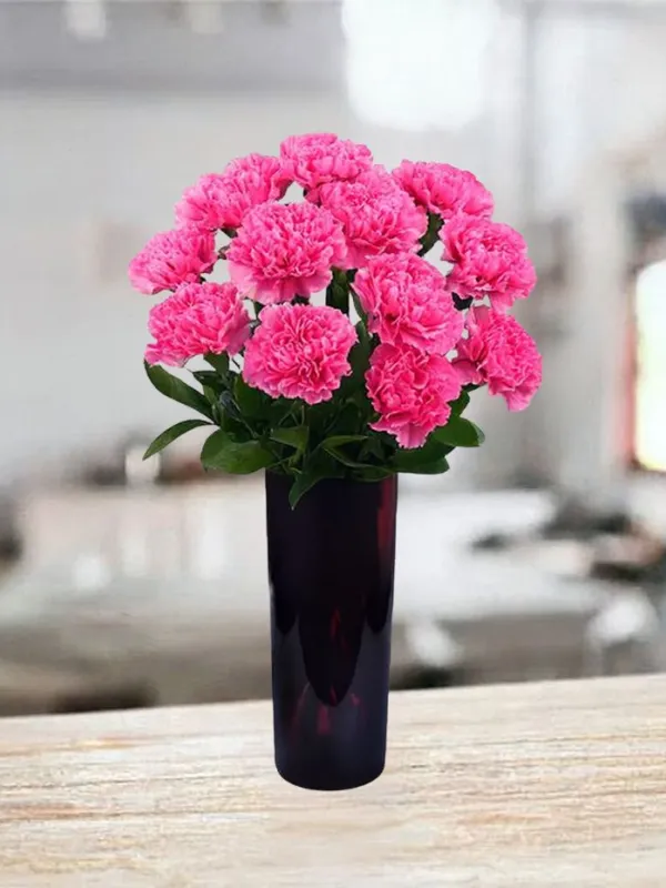 Produkt 15 różowych goździków Zdjęcie