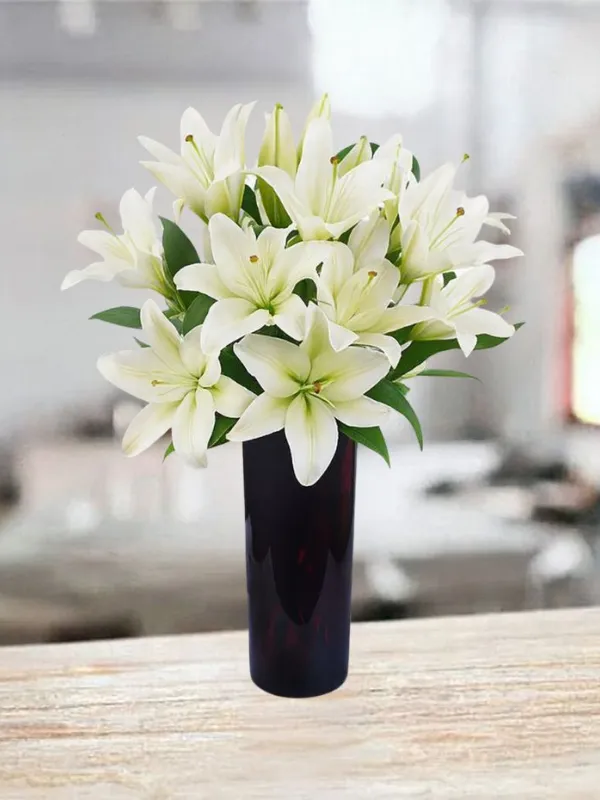 Produkt Białe lilie - 15 szt. Zdjęcie