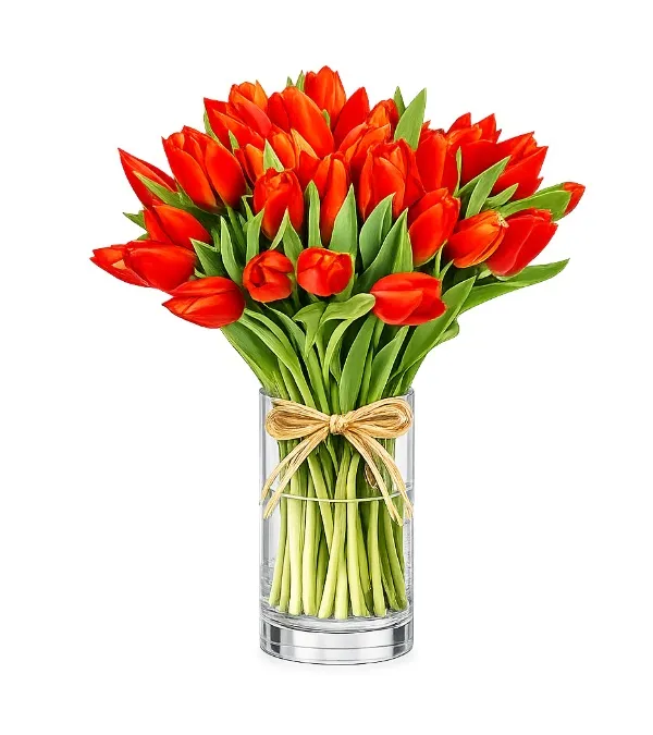 Product 30 red tulips Image