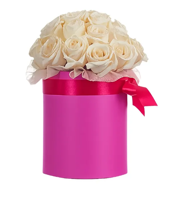 Produkt Flowerbox Białe Róże Zdjęcie