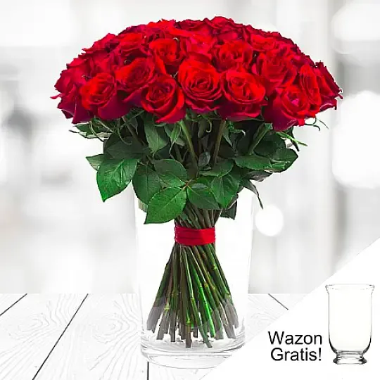 40 Red Roses to Germany