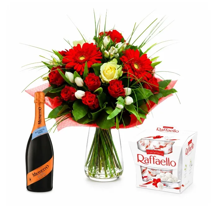 Bukiet dla niej, Prosecco Free i czekoladki