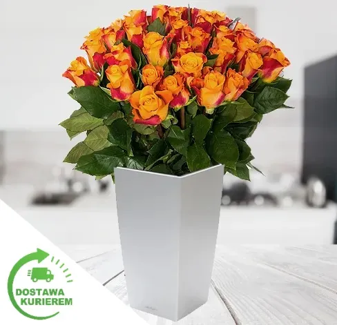 Bukiet 30 herbacianych róż