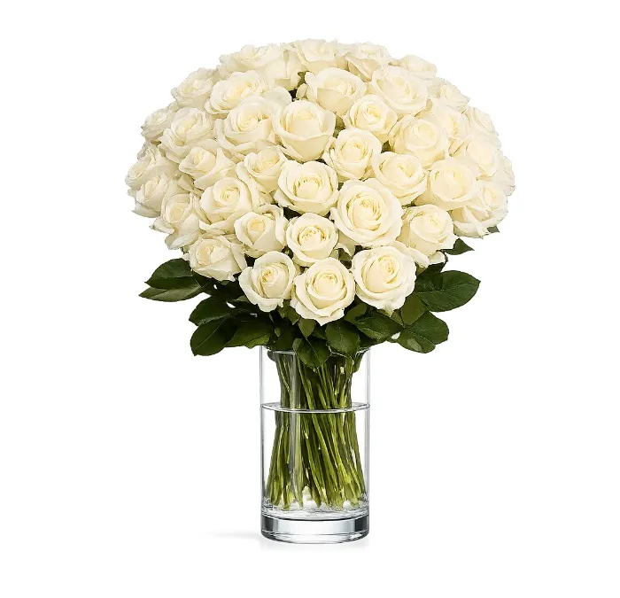 35 White Roses