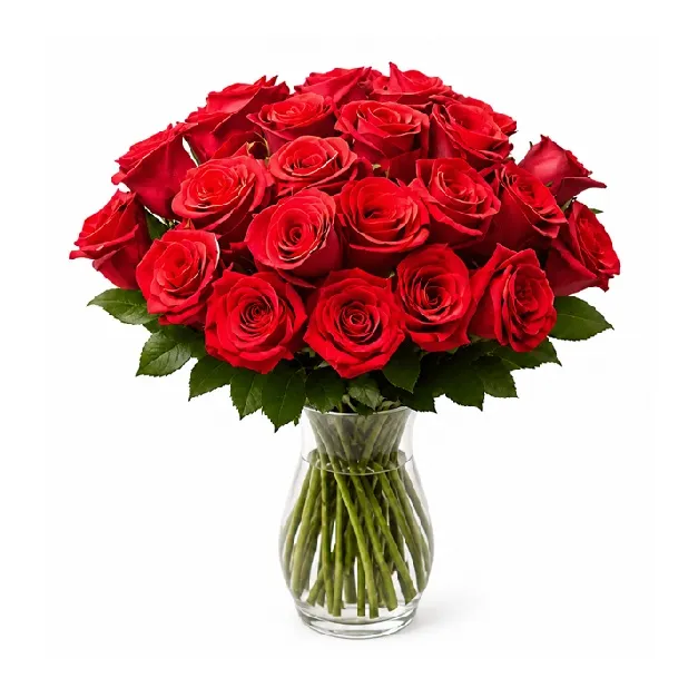 Red roses - from 6 to 200 roses