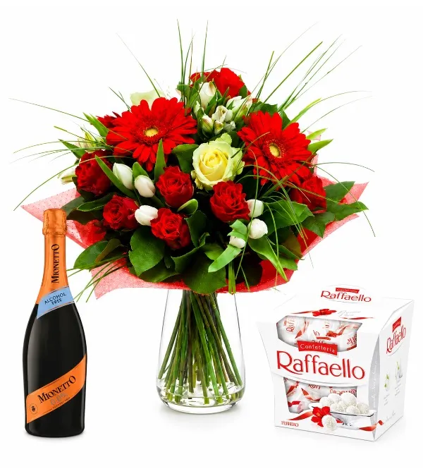 Produkt Bukiet dla niej, Prosecco Free i czekoladki Zdjęcie