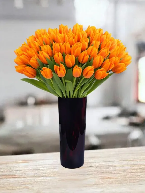 Produkt 50 pomarańczowych tulipanów Zdjęcie