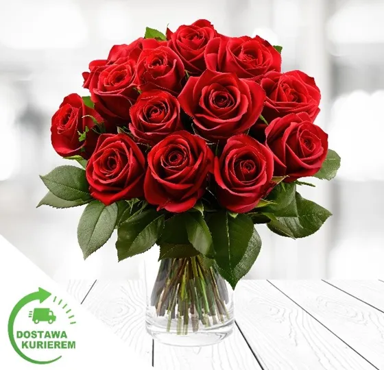 Produkt Bukiet 15 czerwonych róż Zdjęcie