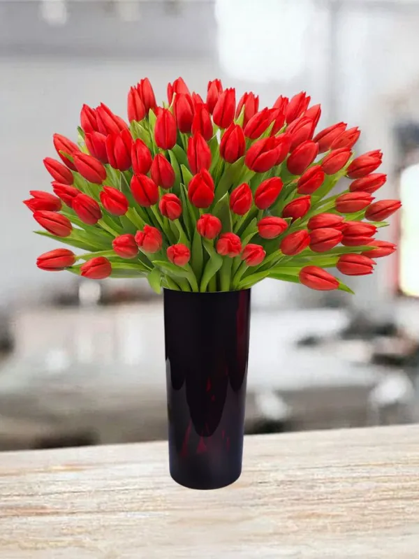 Produkt 50 czerwonych tulipanów Zdjęcie